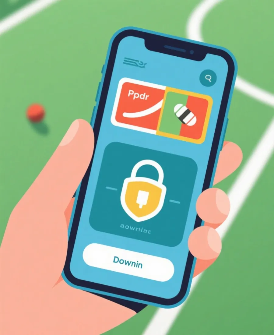 满冠体育 App 下载与安装示意图
